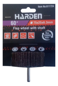 Lija Montada Flap 75mm X 25mm G60 Harden 611724 - comprar online