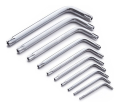 Juego Llaves Torx Extra Larga Bremen 10pz T8 A T50 6907 - Herramientas Dali