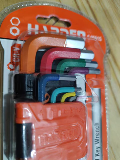 Set Llaves Allen Colores 9 Pzs Punta Bola 1.5-10 Mm Harden - comprar online