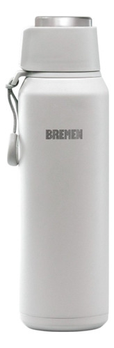 Termo Bremen Pico Cebador 600ml 0.6l Gris Acero Inox 8210