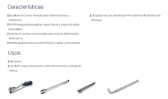 Juego Tubo 8 A 32mm Corto Enc 1/2 24pz Hexagonal Bremen - comprar online