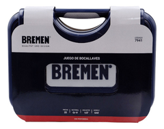 Set Llaves Tubo Crique Bremen 22pz Pulgadas Sae Enc 1/2 7941