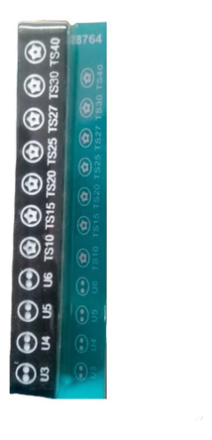 Set Puntas Torx Y U 11 Piezas Atornillador 1/4 Ruhlmann - tienda online