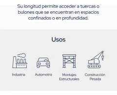 Set Llaves 8 Tubos Impacto Bremen Largos Encastre 3/4 8283 - tienda online