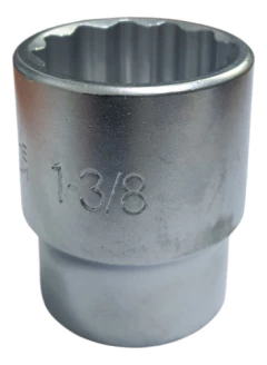Tubo Bocallave Estriada 1-3/8 Encastre 3/4 Bremen 3804