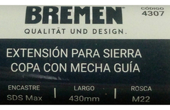 Extension Mecha Guia Bremen Sds Max 430mm Sierra Copa 4307 en internet