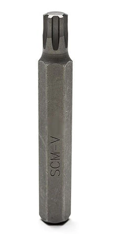 Punta Ribe Acero S2 M6 X10mm X 75mm Larga Bremen 5492