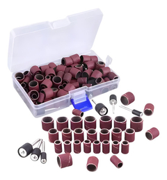 Kit Juego Accesorios 102pzs 90 Lijas Minitorno 120-240-600