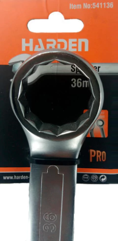 Imagen de Llave Combinada Cr-v 36mm Harden Profesional 541136