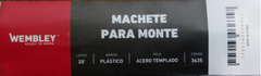 Machete Monte 20 Pulgadas Cabo Plastico Wembley 3635 - Herramientas Dali