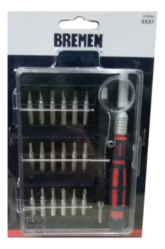 Set Destornilladores Perilleros Bremen Precision 21pz 5537 - Herramientas Dali
