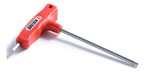 Llave Allen Tipo T De 5 Mm Punta Bola Bremen 5026