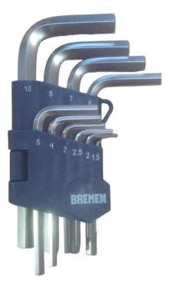 Juego Llave Allen Bremen En Milímetros De 1.5mm A 10mm 7342 - comprar online