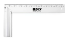 Escuadra De Aluminio De 90 Grados 350 Mm 14 PuLG Bremen 6825