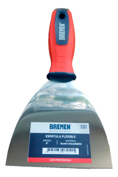 Espatula Construccion En Seco Yesero 4 Pulgadas Bremen 7251