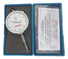 Comparador Centesimal Industrial 0-10mm 0,01mm Certificado