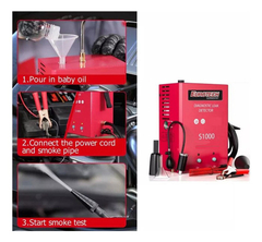 Kit Detector De Fuga Automotriz Por Humo Eurotech Eu5526
