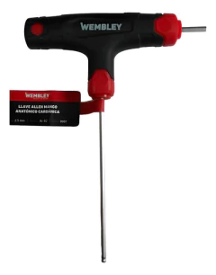 Llave T Allen 2.5mm Larga Cardanica Anatomico Wembley 8001