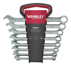 Set Juego De 8 Llaves Combinadas 10 A 19mm Wembley 7924 - comprar online