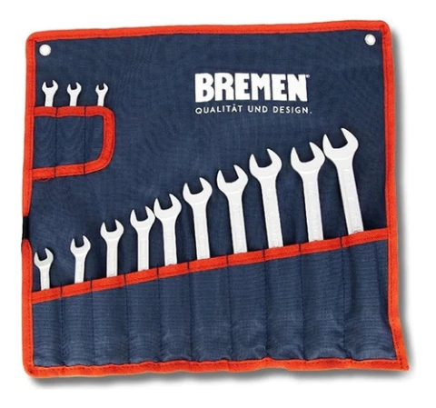 Set Llaves Combinadas Bremen Milimetricas 7176 7-19mm 13pzas