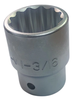Tubo Bocallave Estriada 1-3/16 Encastre 3/4 Bremen 3801