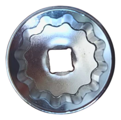 Tubo Bocallave Bremen Estriado Corto 35 Mm Encastre 1/2 8422 en internet