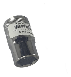 Tubo Enc 1/2 Hexagonal Corto De 13 Mm Cromado Bahco