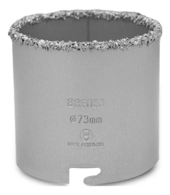 Mecha Broca Copa Tungsteno 73mm Ceramica Pared Bremen 3883