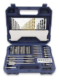Kit Set Mechas Puntas Paleta Titanio Bremen 82 Piezas 7726