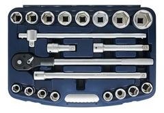 Juego De Bocallaves Con Accesorios 3/4 21 Pzs Bremen 5909