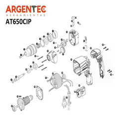 Taladro Percutor 600w Argentec At 650 13 Mm