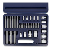 3159 Juego Torx Puntas Macho Y Tubos Hembra 34 Pz Bremen - Herramientas Dali