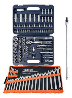 Set Tubos 110 Pzs 6499 + Manija Bremen + 23 Llaves Combinada