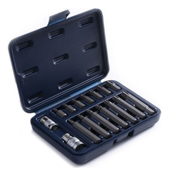 Set De Puntas Torx 16 Piezas Encastre 1/2'' 3/8 Bremen 5448 - comprar online