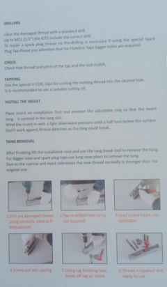 Kit De Insertos 15 Piezas M12x1 Ruhlmann Macho Mecha Ru43034 - tienda online