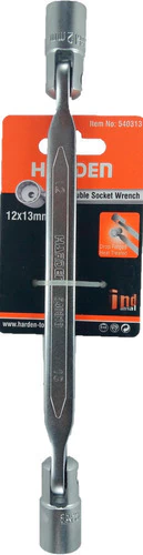 Llave Pipa Articulada Doble Boca Harden 12mm/13mm 540313