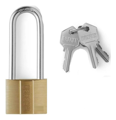 Candado De Bronce Aro Largo 40 Mm Bremen®7061