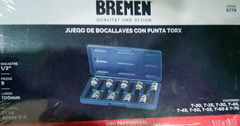 Juego De Bocallaves Bremen Torx 1/2 9pzs 5779 - Herramientas Dali