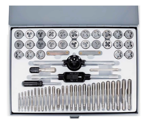 Set Juego Machos Cojinetes Terrajas Bremen 60 Piezas Mm 7457