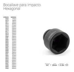 Tubo Enc 3/4 Alto Impacto Hexa De 18mm X 60mm Bremen 5870 en internet