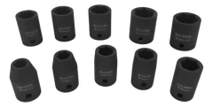 Set Juego 10 Tubos 1/2 Hexagonal Corto Alto Impacto Ruhlmann