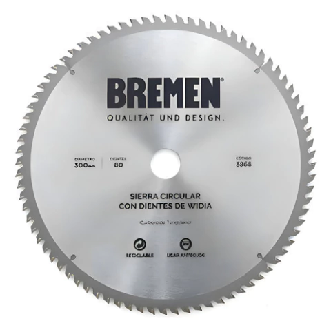 Sierra Circular 350 Mm X 100 Dientes Widia Bremen 3870 Corte