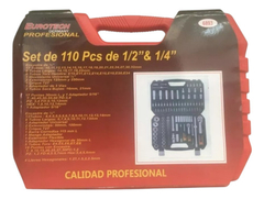 Set Juego Tubos Y Crique Enc 1/2 Y 1/4 110 Piezas Eurotech - tienda online