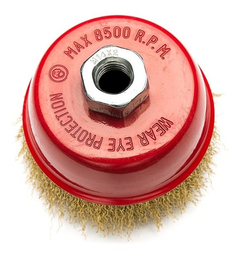 Cepillo Copa Acero Rizado Amoladora 100mm 3255 Bremen en internet