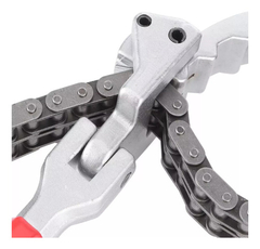 Llave Saca Filtro A Cadena Doble Cabeza Movil 60 A 195mm