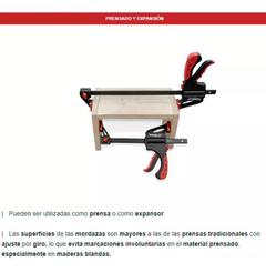 Prensa Sargento Carpintero 18 PLG 7735 X 2 Unidades Wembley en internet