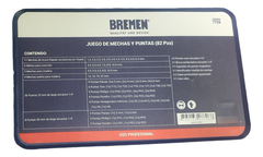 Kit Set Mechas Puntas Paleta Titanio Bremen 82 Piezas 7726 - comprar online