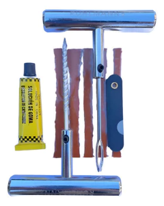 Kit Reparacion Rueda Auto Moto Bici 9 Pzs Ruhlmann Neumatico - comprar online