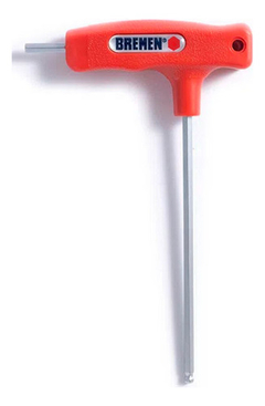 Llave Allen 2.5 Mm Mango Anatomico Cardanica Bremen 5023
