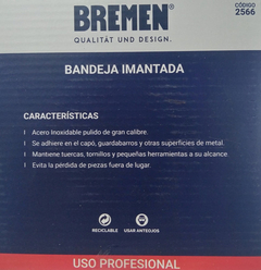 Bandeja Imantada 2566 Redonda Bremen 15cm - tienda online